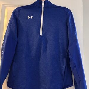 Under Armour Blue Quarter-Zip Pullover